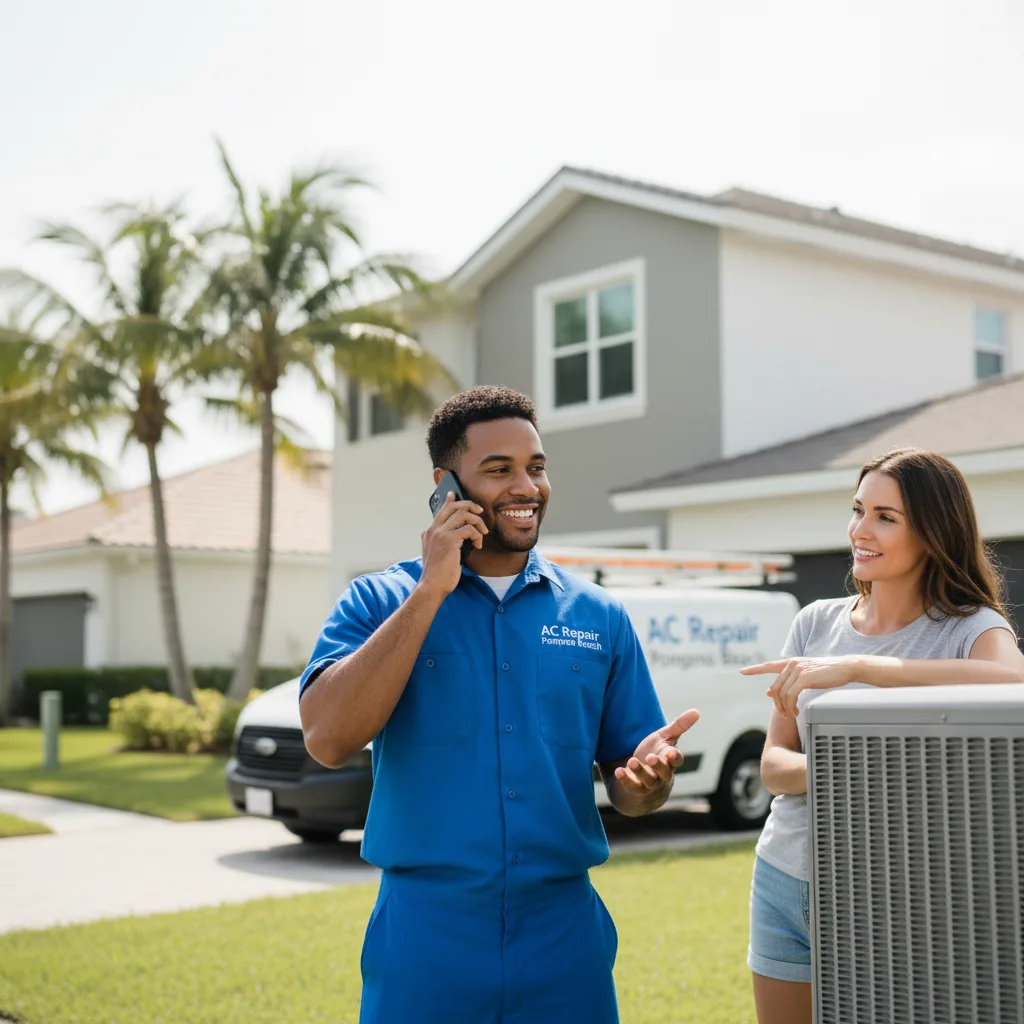 AC Repair Pompano Beach customer support in Manson